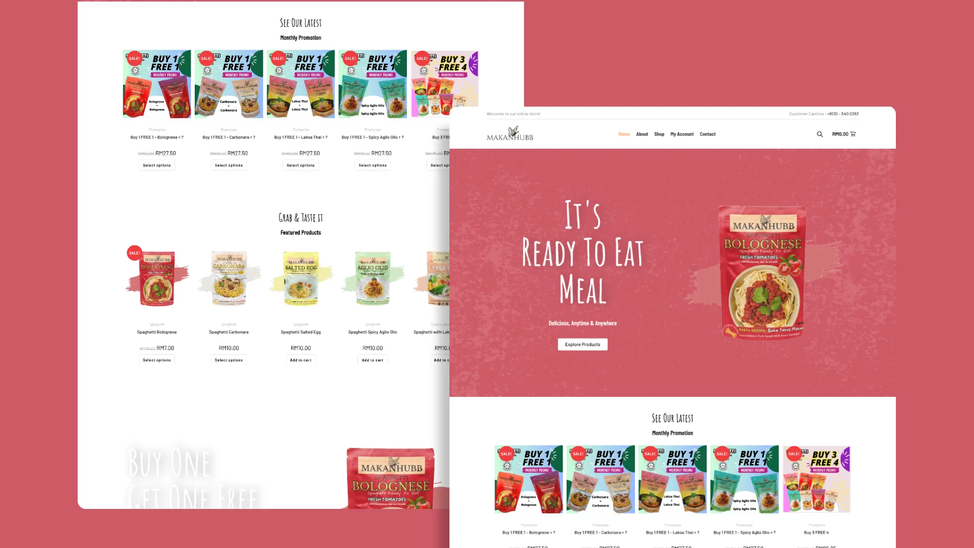 MakanHubb online food marketplace